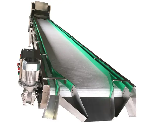 Peanuts Inspection Conveyor with Spreader System, 