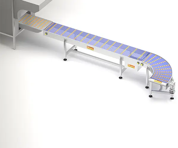 Oven discharge cooling conveyor system for biscuit industry, Biscuit and Cookies Production Line