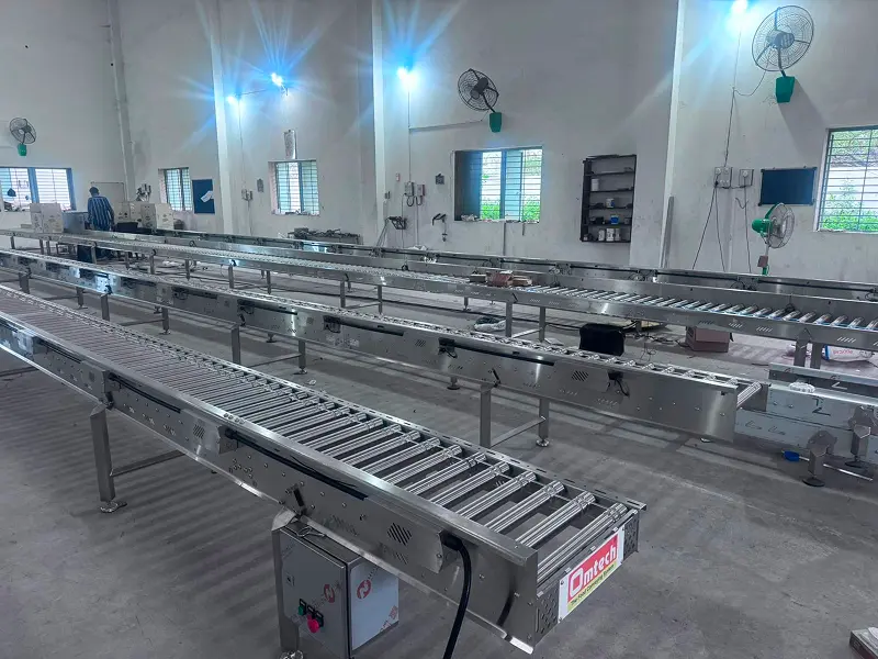 24V DC Power Roller Conveyor System