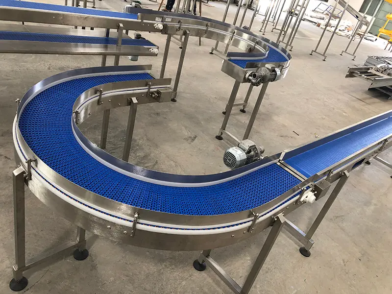 conveyor system, hygienic conveyor belt