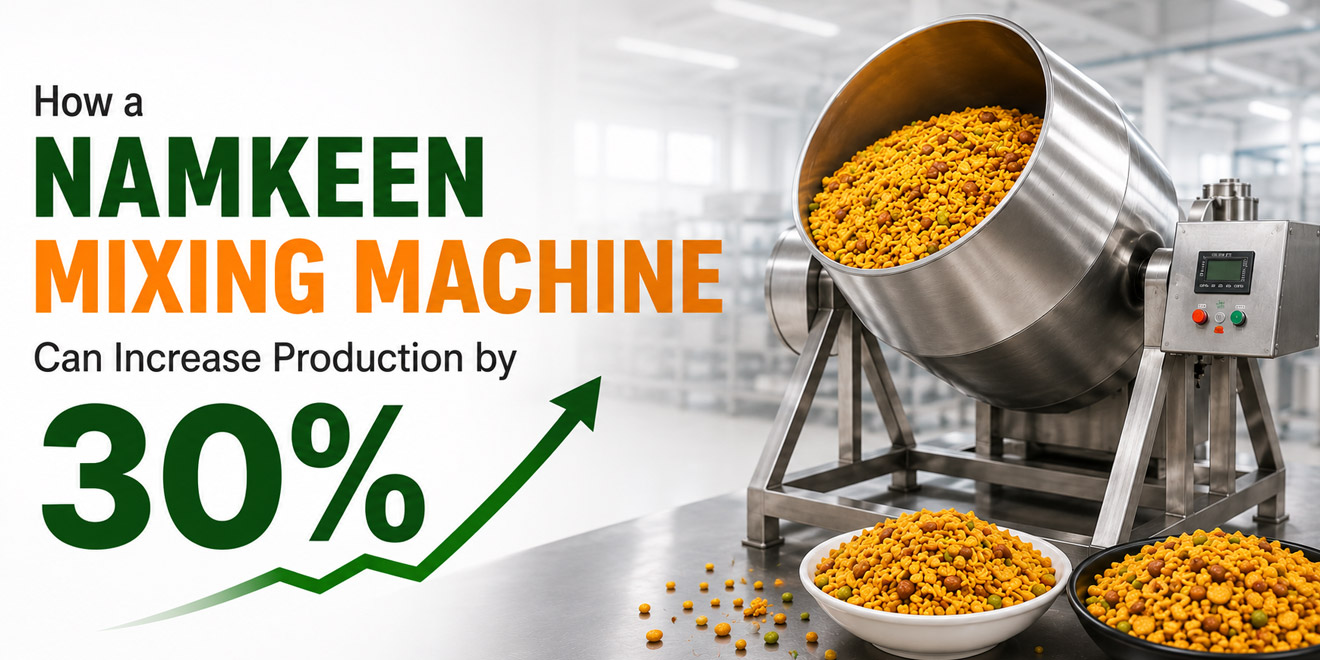 Namkeen Mixing Machine Can Increase Production
