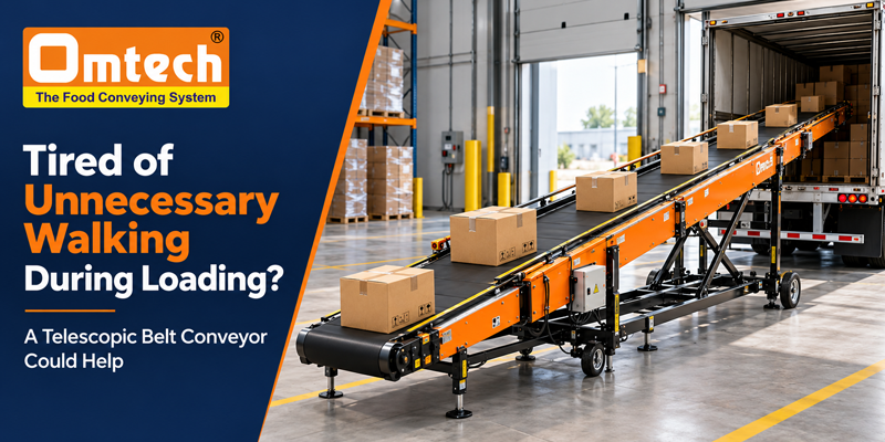 Tired of Unnecessary Walking During Loading? A Telescopic Belt Conveyor Could Help