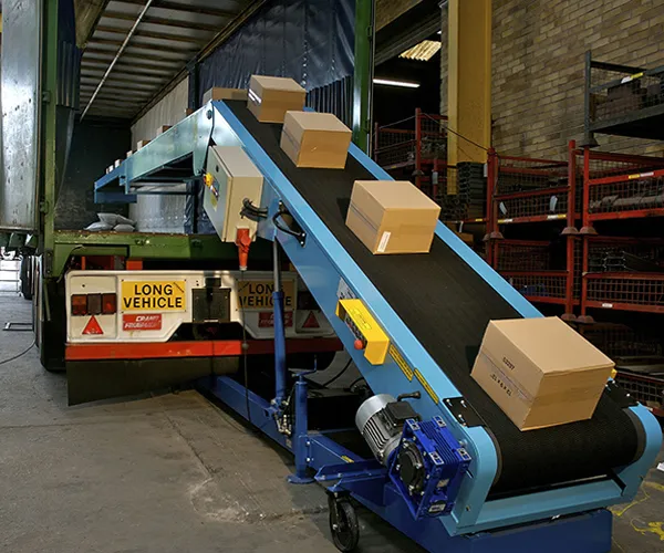 Truck Loading And Unloading Conveyor
