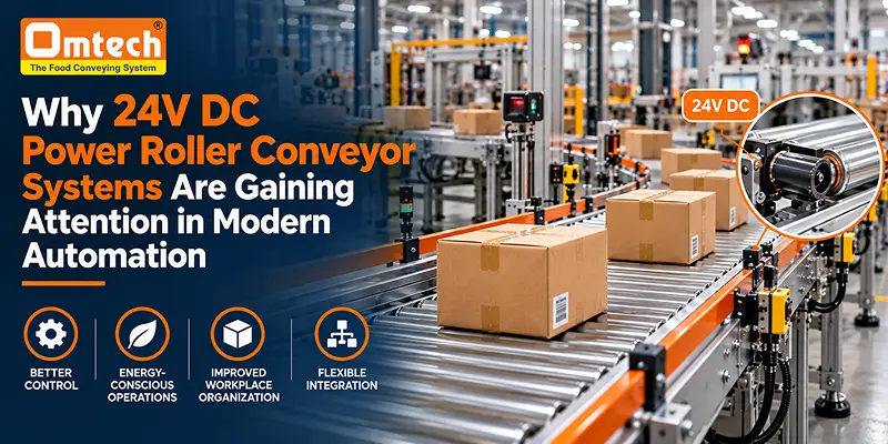 Why 24V DC Power Roller Conveyor Systems Are Gaining Attention in Modern Automation