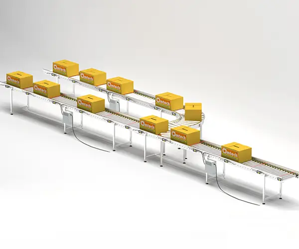 Zero Pressure Accumulation Roller Conveyor Omtech Food Engineering