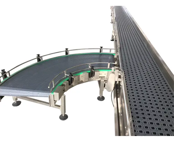 zero tangent radius 90 degree conveyor system